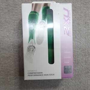2XU Women's Compression Socks Medium Green NEW